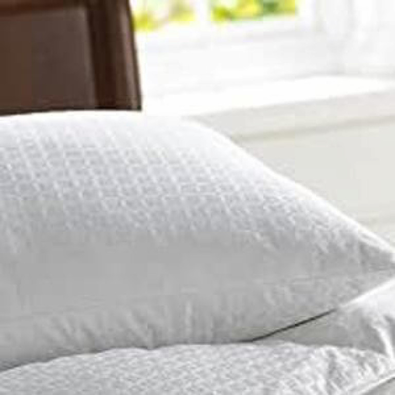 Microgel Pillow with Jacquard