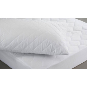 Quilted polycotton matt prot pillow prot scaled